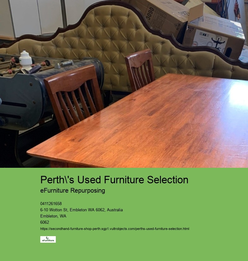 Second-Hand Furniture Revival in Perth